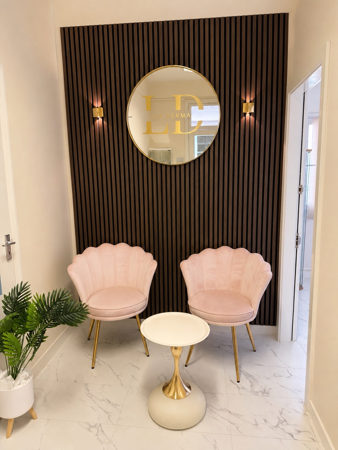 The La Derma Aesthetic reception in Gateshead